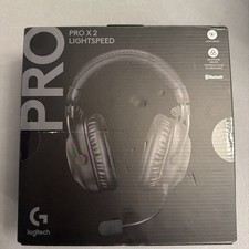 Logitech Pro X 2 Lightspeed Ear-Cup Wireless Gaming Headset - Black 981001262