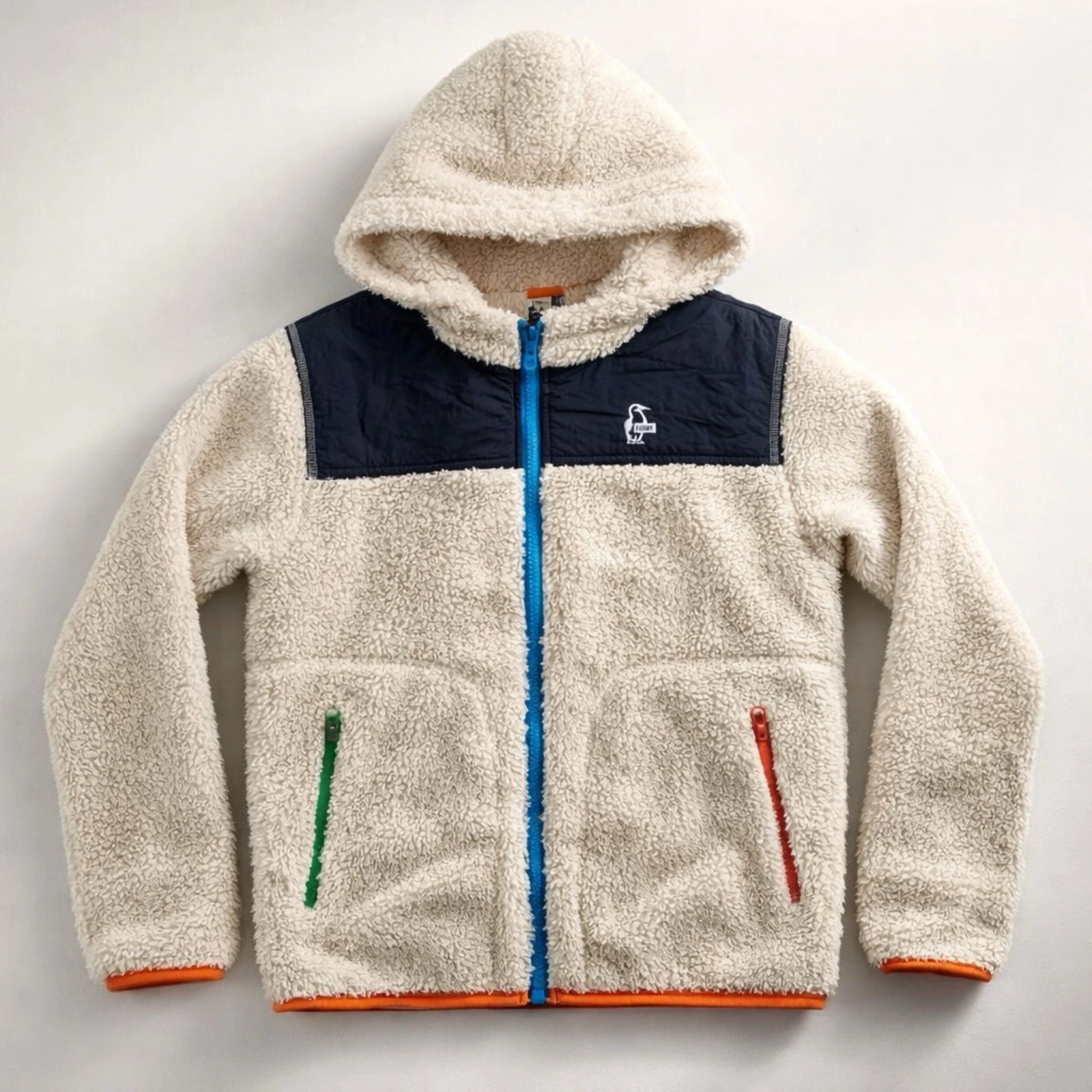 Chums Gorpcore Elmo Activewear Fleece Outdoor Hoodie Jacket Colorblock Unisex-S
Opens in a new windo