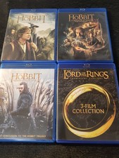 The Lord of the Rings 3-Film Collection the Hobbit Trilogy Blu-ray