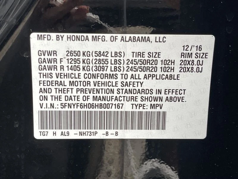 Silenciador Honda Pilot 2016-2017 3,5 L AWD 159 K - Elite - 58944 Foto 4 de 4