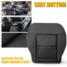 Driver Side Bottom Seat Cover 2010-2014 For Mercedes Benz E350 E550 Sedan Black