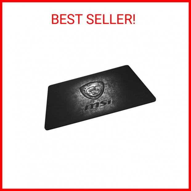 MSI Agility GD20 Premium Gaming Mouse Pad, Standard Medium Size,Ultra Smooth Mic - Image 2 of 2