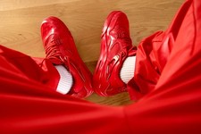 Nike Air Jordan 4 Retro 11Lab4 Red rosse scarpe sneaker EU 44,5 US 10,5 UK 9,5