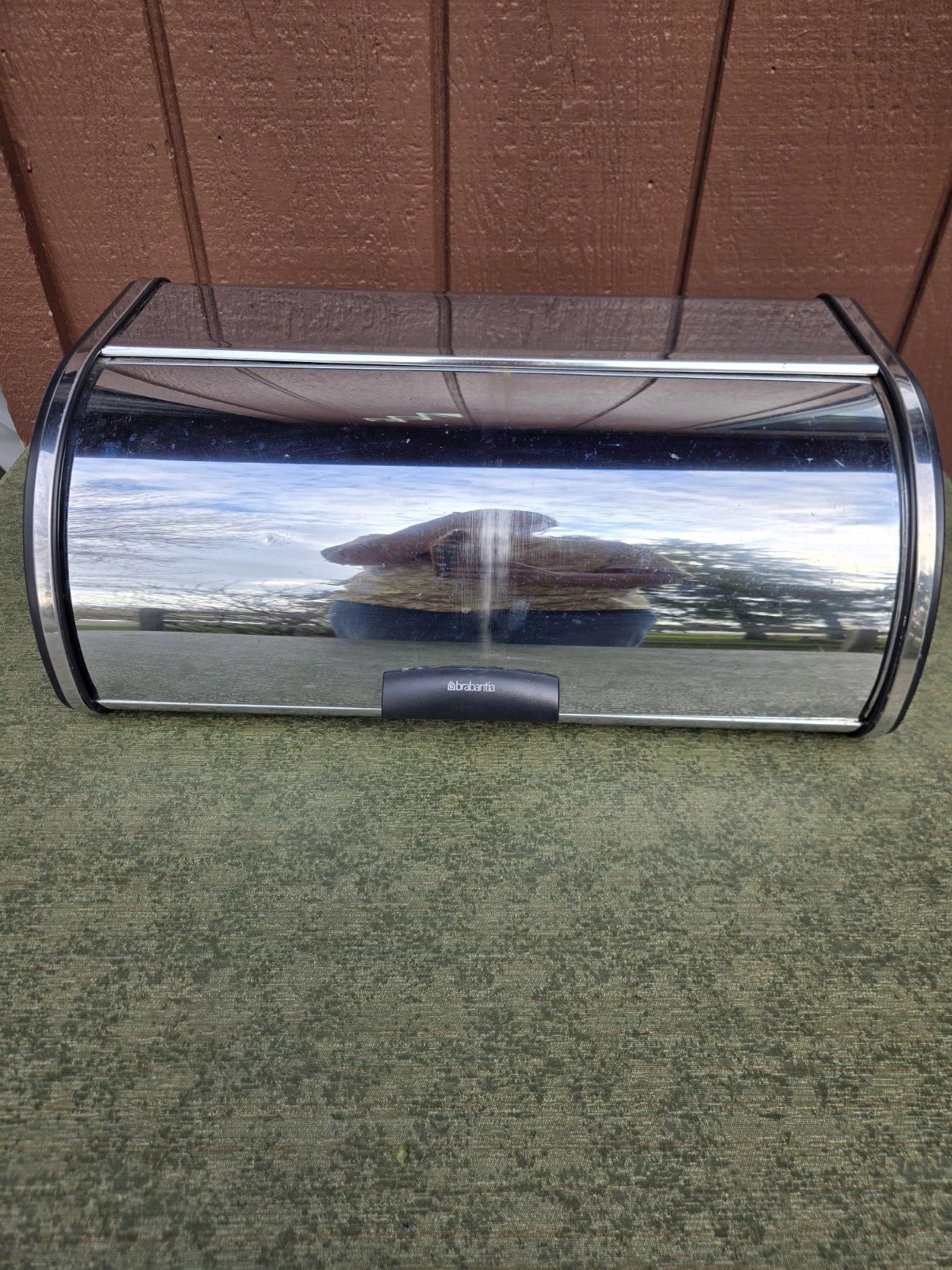 Bread Box Bin Roll Top Lid Vintage Brabantia Chrome Plated Stainless Steel 17.5"
Opens in a new wind