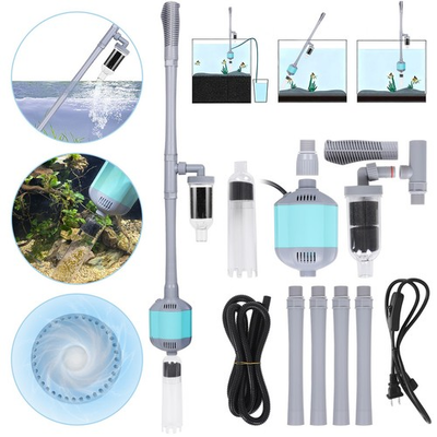 #ad #ad hygger Fish Tank Cleaner Electric Siphon Vacuum Aquarium Clean Pump Adjustable $31.99