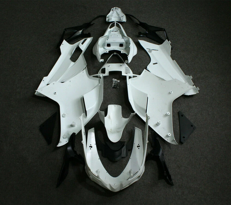 Kit de carrocería de carenado de inyección ABS sin pintar para Ducati 848 1098 1198 07-12 Foto 3 de 4