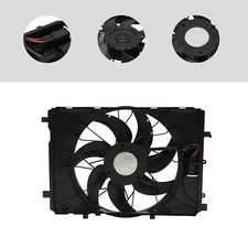 A2045000493 Radiator Cooling Fan For Mercedes-Benz C250 C300 C350 E350 CLS400