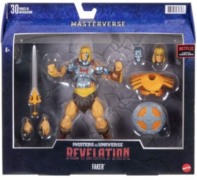 Masters Of Universe Masterverse Revelation Faker Deluxe figure NEW Inhand