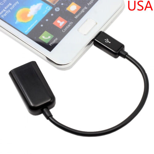 USB Host OTG Adapter Cable For Samsung Galaxy Tab A 9.7" SM-T550 SM-T555 Tablet - Picture 1 of 3