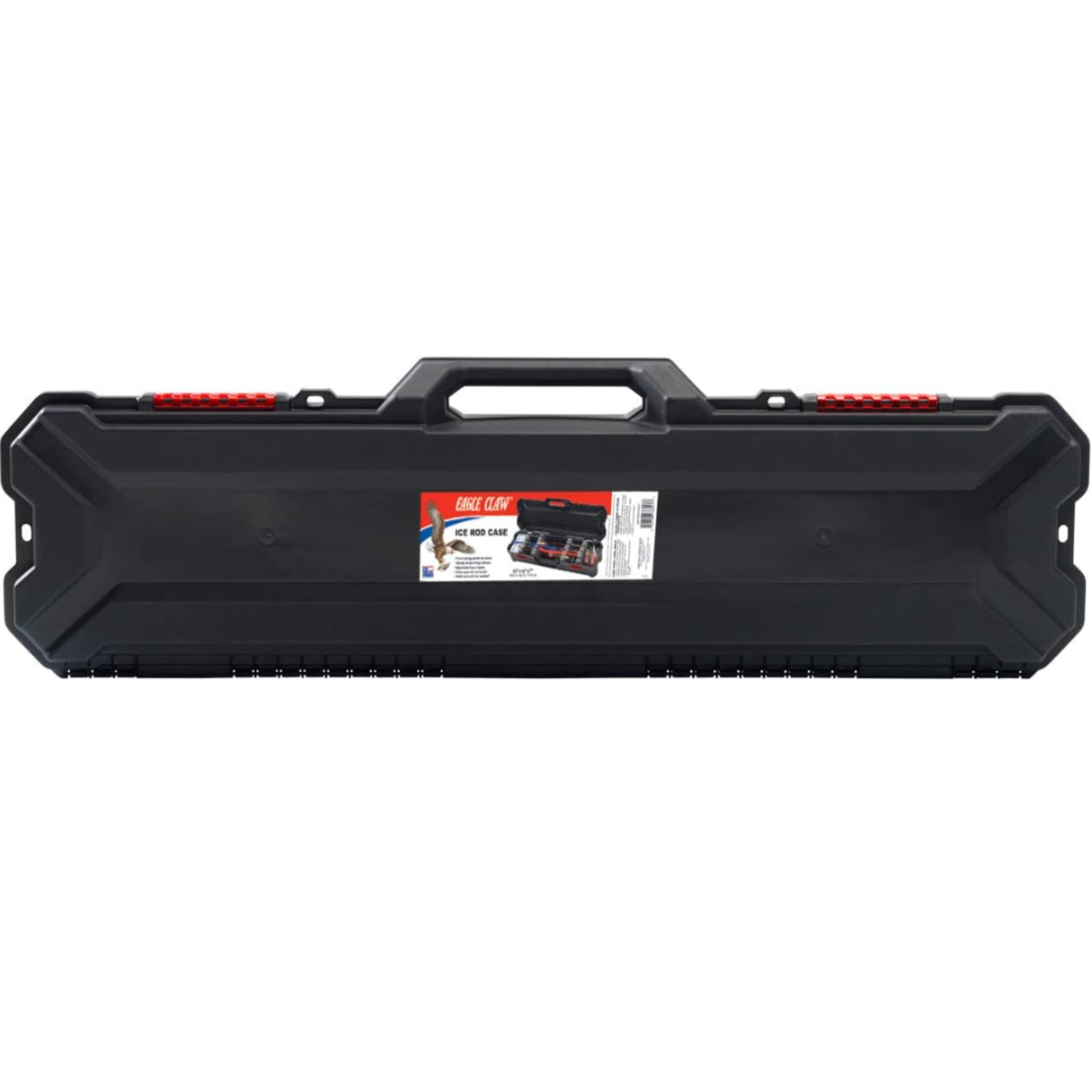 Ice Rod/Accessory Case Ice Fishing Rod & Reel Combos 43" Ice Fishing Rod Case eBay