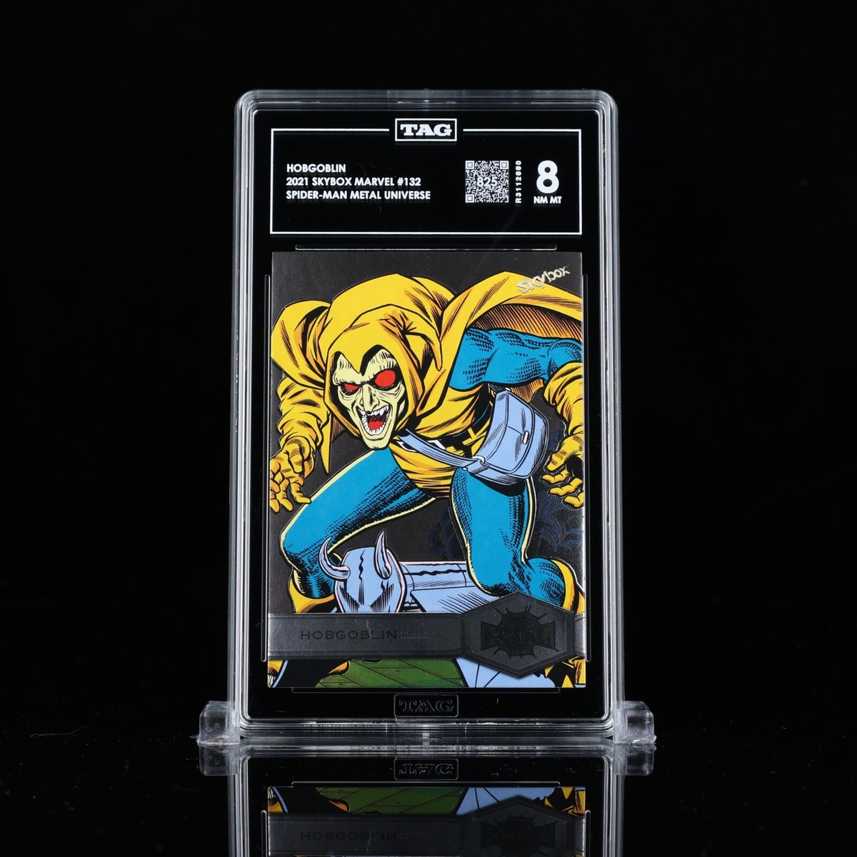 2021 Skybox Marvel スパイダーマン スケッチカード 1/1 HOBGOBLIN 2021 SKYBOX MARVEL SPIDER-MAN METAL UNIVERSE #132 Graded