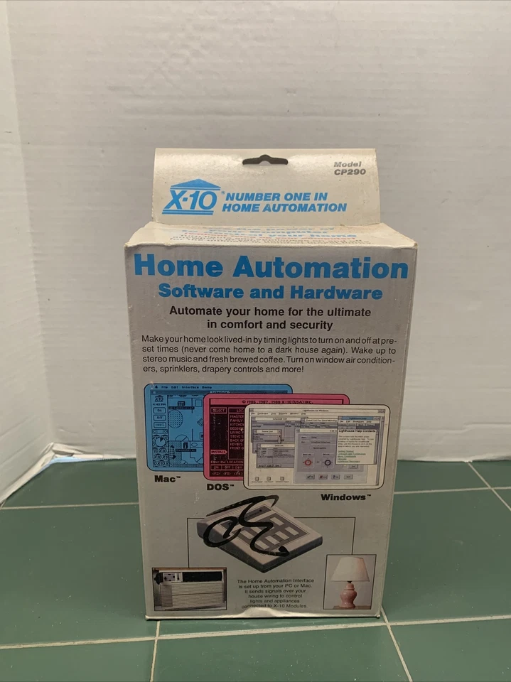 X 10 Home Automation System Interface With Software And Connecting Cable New X10 - Image 3 of 4