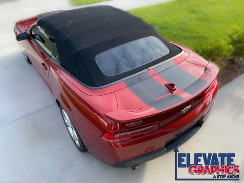 Fits Chevy Camaro Graphics Hood Rumble Sport Vinyl Stripes 3m Decals 2010-2015 - Picture 5 of 14