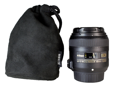Lens F 2.8 G Nikon 40mm Dx Nikon 2200 SLR Lenses AF-S DX Micro-NIKKOR