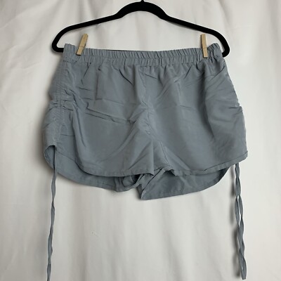 Day + Moon Women Shorts Sz L Gray Summer Comfort Pre Owned