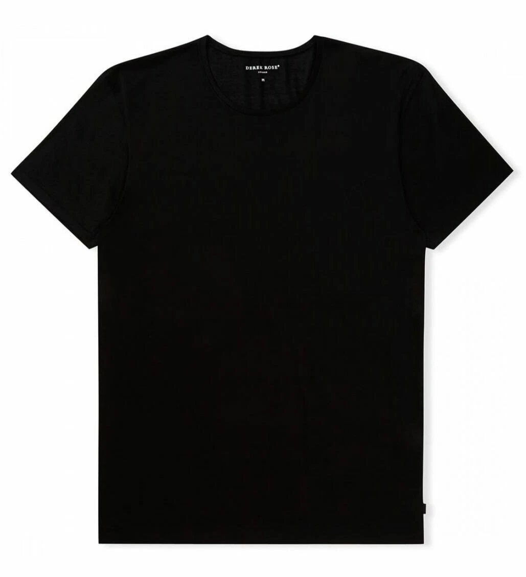 Derek Rose Homme sous V tement Ras Cou Lewis Double Coton