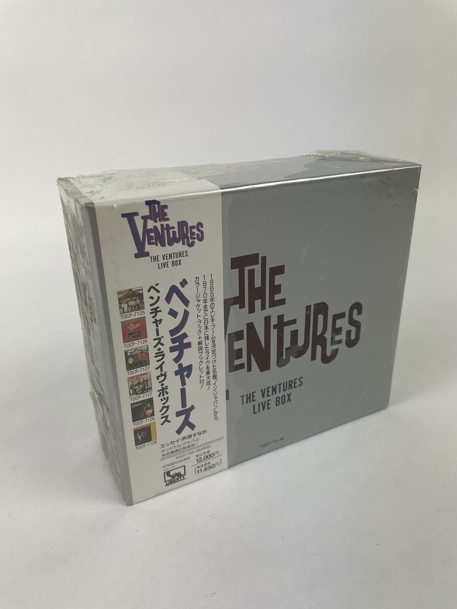【50%OFF】 History Ventures The Box #2 1992 Edition Japanese 4CD TOCP-7125-28 Liberty LIVE 洋楽
