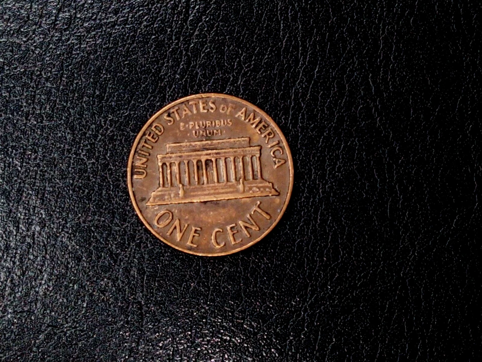 Mint Error DDO 1971 D Denver Lincoln Cent  1c Penny Two Tone Red Brown - Image 2 of 4