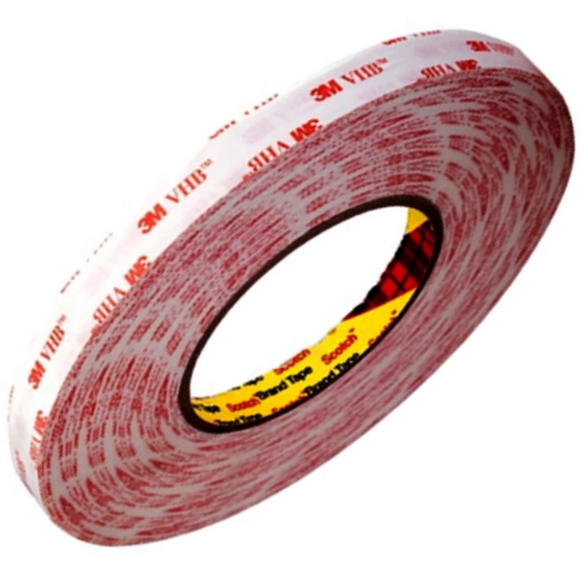 Clear 3M Double Sided VHB TAPE ~ 10mm wide x 1mm thick ~ MOUNTING