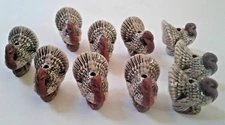 Store Closing Sale Ends 12/31 Peruvian Ceramic Turkey Bead