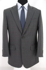 Brooks Brothers 1818 Madison 2Btn Sport Coat MultiColor Houndstooth Check 38R