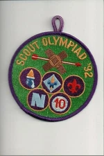 1992 Scout Olympiad patch