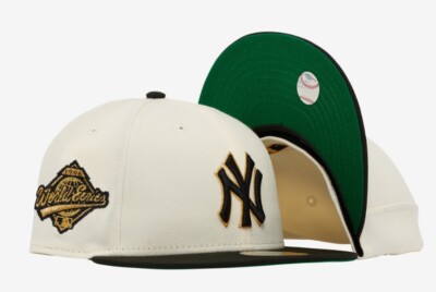 New Era New York Yankees 2 Tone Black Cream 5950 Hat Size 7  display picture 3