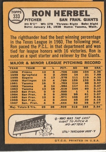 1968 Topps Baseball Cards Scegli una carta a scelta 295-660 EX X-MT 1/25 Set Break - Foto 71 di 490