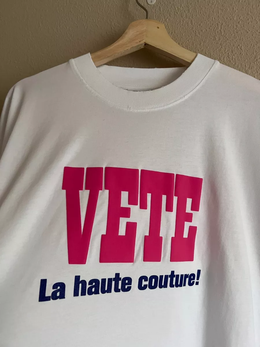 VETEMENTS Le Haute Couture Logo Tee - Size Large - White - Brand New