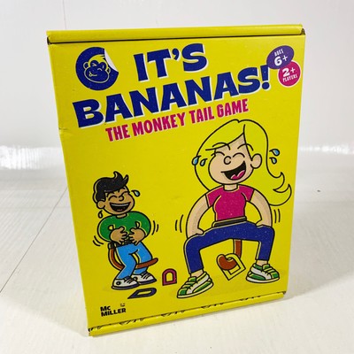 [New Open Box] It's Bananas - The Monkey Tail Game for Teens and Tipsy Adults