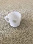 Vtg Federal Glass milk glass coffee mug