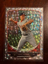 Tony Renda 2013 Bowman Chrome Silver Ice Nationals #10 