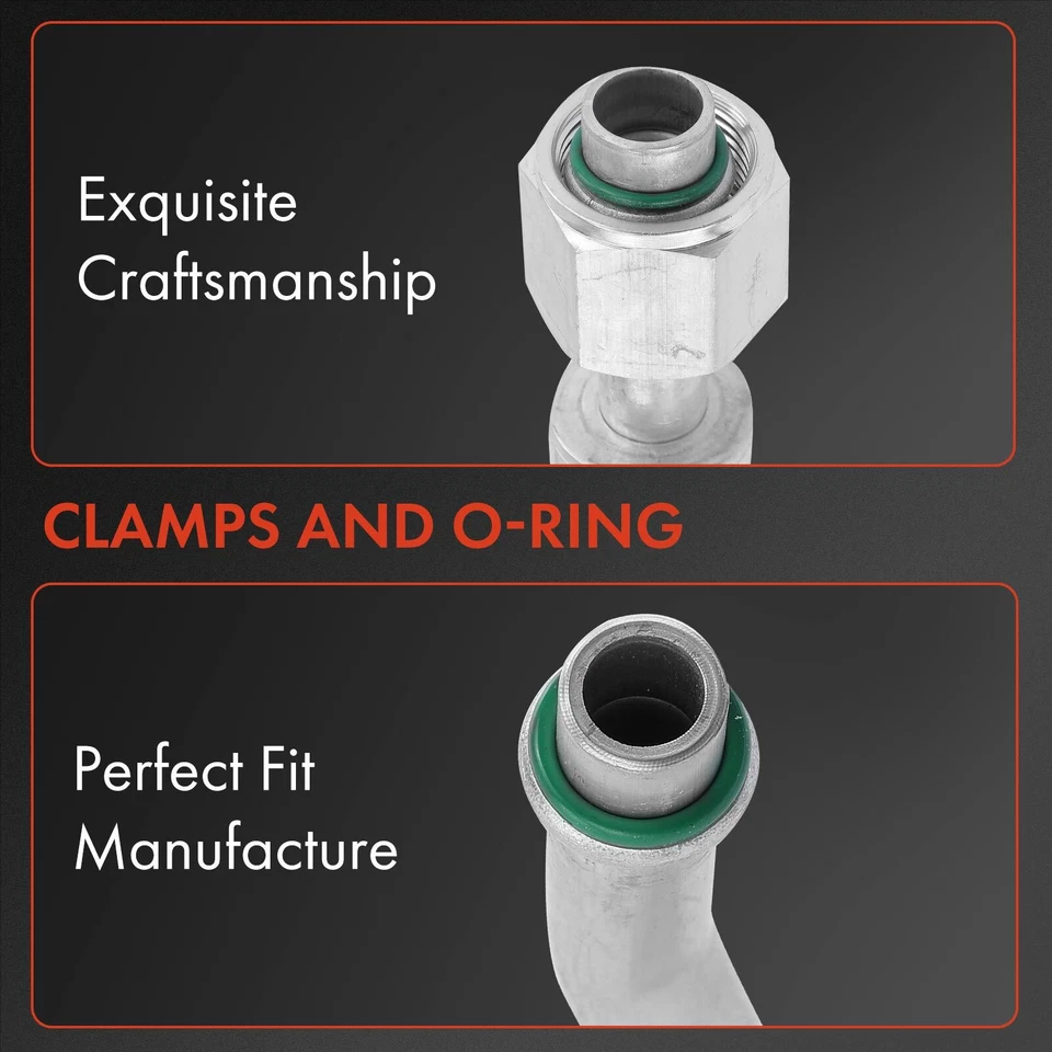 Suction & Discharge Line for Chevrolet C10 K10 K30 Suburban K20 GMC K1500 C1500 - Image 3 of 4