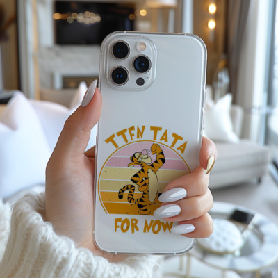 Disney Tigger Ttfn Ta Ta For Now Retro Winnie Puuh süße Handyhülle AB619