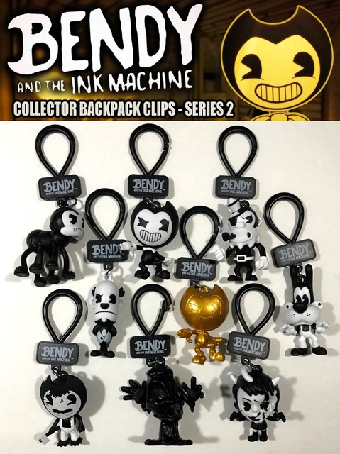 Bendy and The Ink Machine Set of 7 Series 2 Collector Clips Loose for sale online | eBay