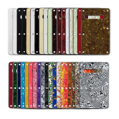 Strat Stratocaster E-Gitarre Back Plate Trem Tremolo Cover für Fender USA