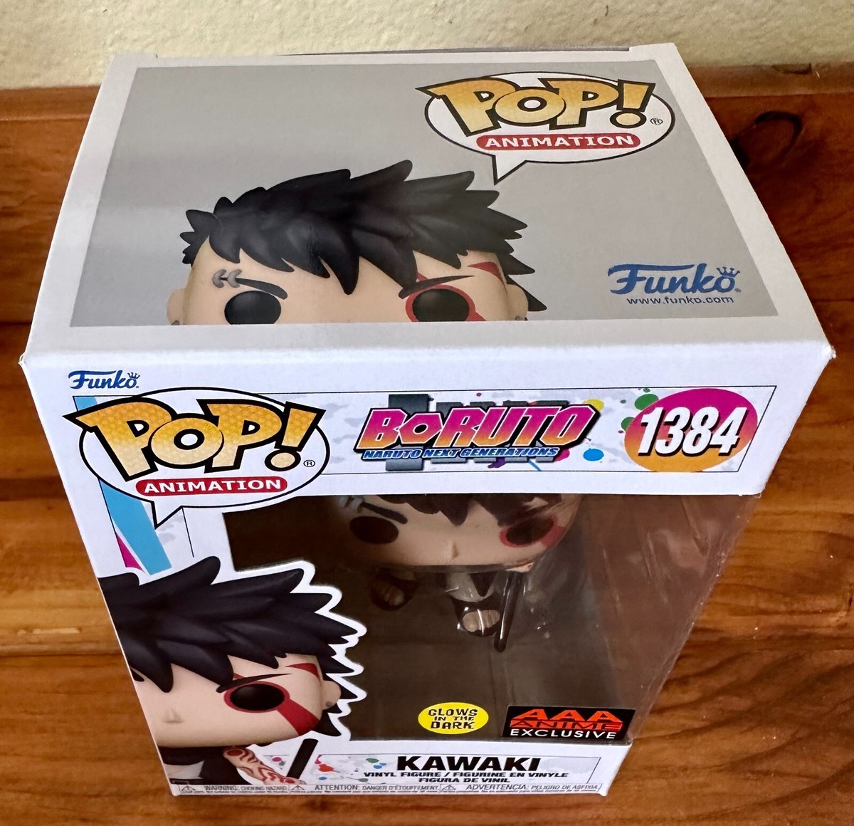 Funko Pop! Boruto: Naruto Next Generations - Kawaki (Prologue) Glow in