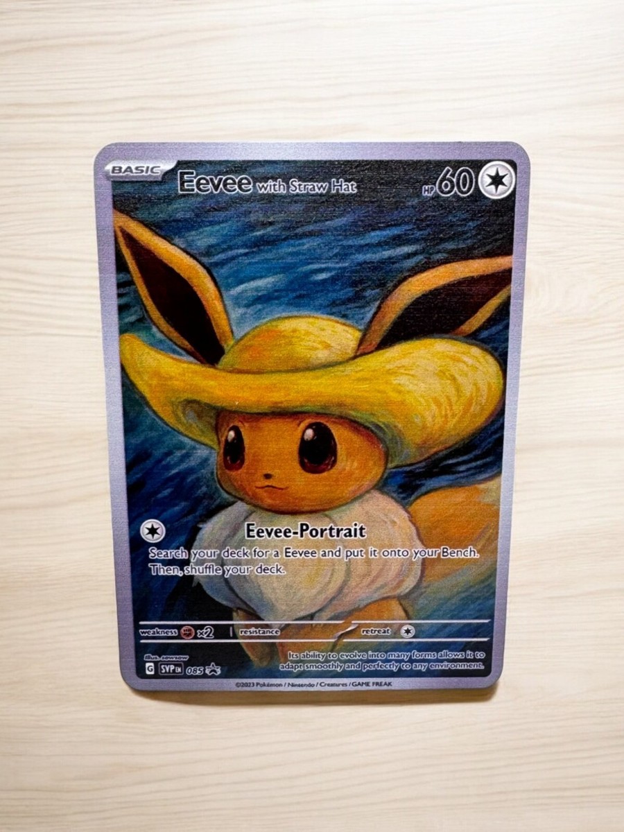 ゴッホイーブイ　Eevee with Straw Hat #60 ポケモンカード ゴッホイーブイ Eevee with Straw Hat #60 ポケモンカード ゴッホ