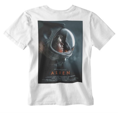 Aliens Movie Tshirt poster design movie film space classic cult film ...