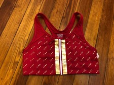 Pink Victoria  s Secret Ultimate Unlined Sports Bra Racerback Red Size M  B80