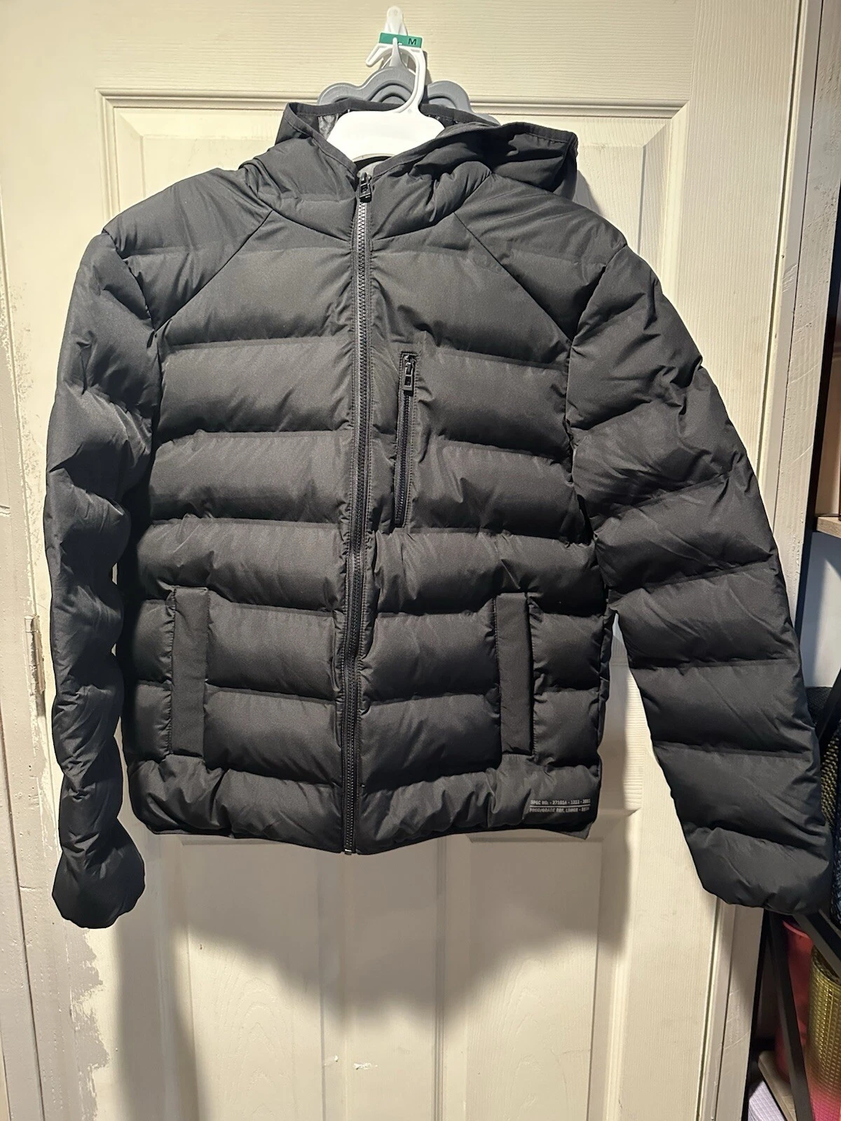 Topman Quilted Liner Puffer Jacket With Padding In Black New Without Tags Size M