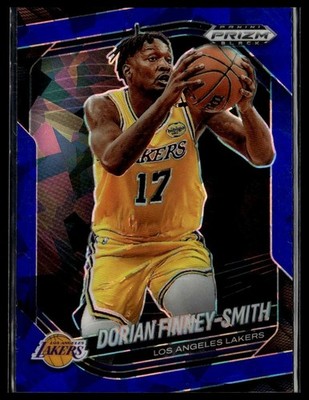 2024-25 Panini Prizm Black 247 Dorian Finney-Smith LAL Blue Cracked Ice 078/125
