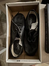 Revolution Dancewear - Premium Jazz Tap Shoe #501R  - Black - Size 6.5AD