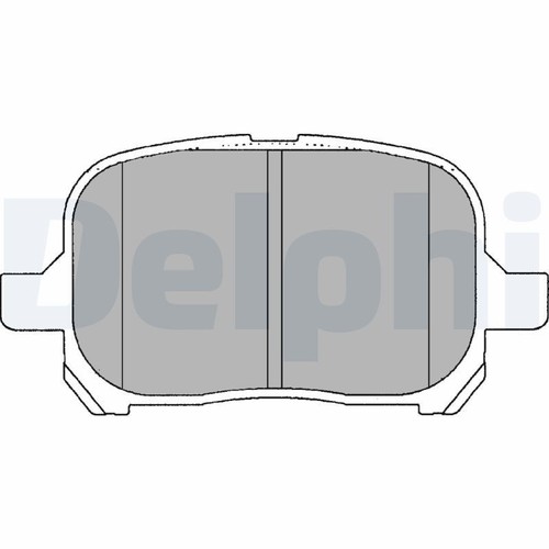 DELPHI BREMSBELÄGE VORDERACHSE passend für LEXUS RX TOYOTA AVALON CAMRY | LP1144 - Bild 1 von 2