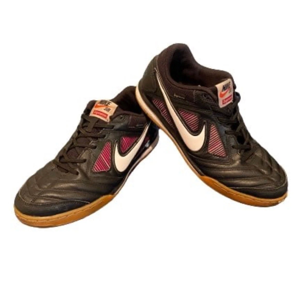 Baskets Nike Supreme Gato QS homme 7,5 noir et blanc sarcelle renommée mondiale