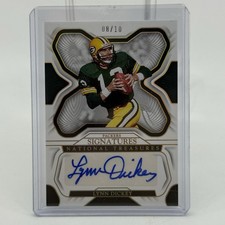 LYNN DICKEY 2022 NATIONAL TREASURES SIGNATURES GOLD AUTOGRAPH AUTO 8/10
