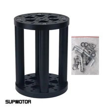 TeSeek MT-Max 200mm (7.9") EQ Mount Pier Extension (Black) for iOptron CEM60