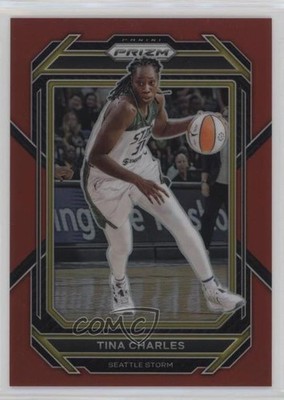 2023 Panini Prizm WNBA Red Prizm /199 Tina Charles #92 0us8