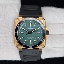 Bell & Ross BR03-92 Diver Black & Abyss Green Bronze 42mm BR0392-D-LT-BR/SRB
