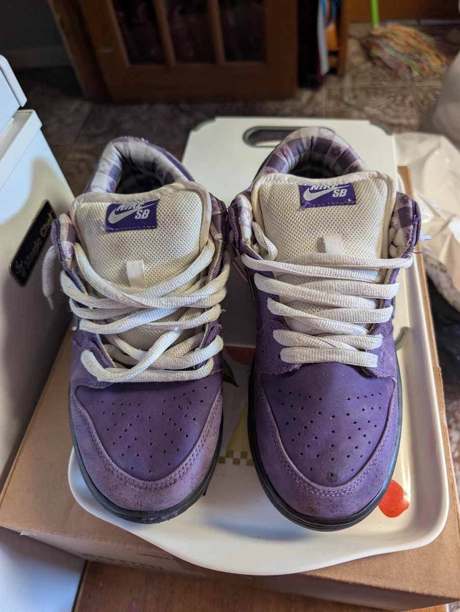 Preços baixos em Nike Dunk SB Low Purple Suede | eBay
